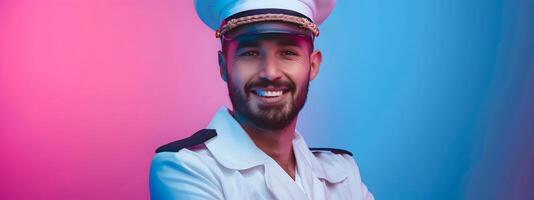Happy Young Cruise Director Excelling in Dynamic Hospitality Role photo