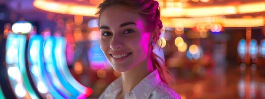 Joyful Casino Host Excelling in Dynamic Gaming Environment photo