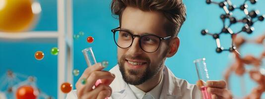 Molecular Scientists Joyous Pursuit Discovering Colorful Innovations in the Lab photo