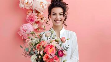 Joyful Young Wedding Coordinator Excelling in Planning the Perfect Day photo