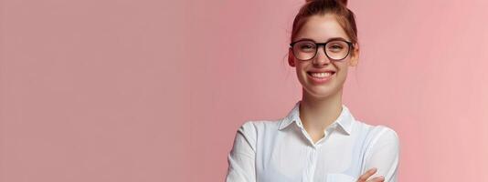 Young Mortgage Loan Processor Exuding Happiness while Working Diligently on Loan Processes photo