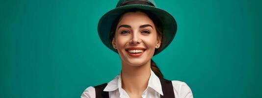 Young Casino Hosts Vibrant Portrait Symbolizing Success and Hospitality in the Entertainment Industry photo