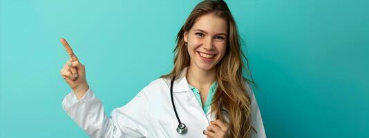Vibrant Portrait of a Joyful Young Speech Pathologist Exuding Passion and Expertise photo