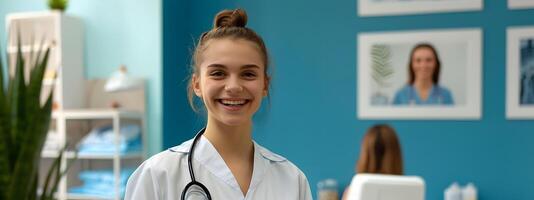 Cheerful Physical Therapy Assistant Devoted to Patient Wellbeing photo