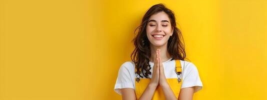 Devoted Church Volunteer Radiant Youth Exuding Joy and Commitment in Service photo