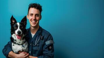 Dedicated Young Animal Control Officers Joyful Service A Portrait of Humane Commitment photo