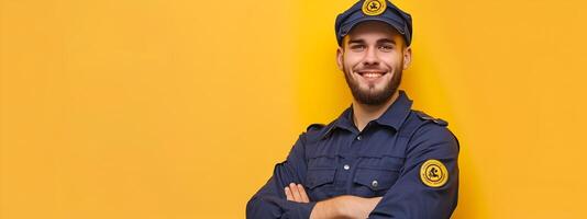 Joyful Young Animal Control Officer Devoted to Wildlife Protection photo
