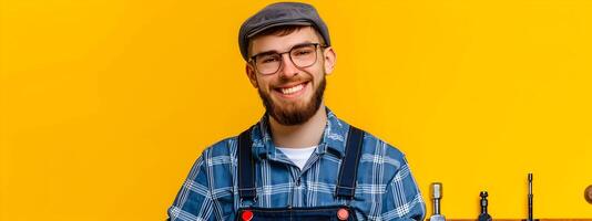 Skilled Locksmiths Joy A Portrait of Success in the Security Trade photo