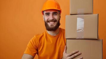 Young Professional Finding Success and Joy in Dynamic Work Environment photo