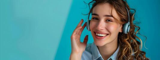 Young Communications Director Exudes Joy in Vibrant Work Environment photo