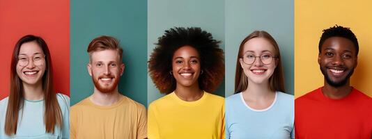 Young Community Volunteer Radiating Joy in Portrait while Making a Difference photo
