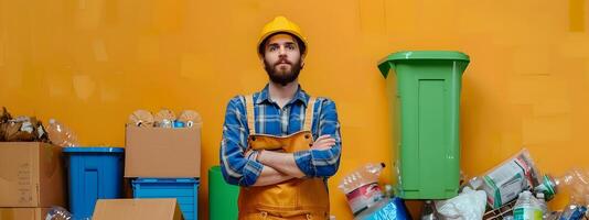 Youthful Enthusiasm A Happy Recyclables Collectors Green Career photo