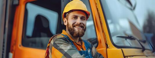 Young Tow Truck Operators Daily Rescue Mission A Portrait of Commitment and Happiness in the Roadside Assistance Industry photo