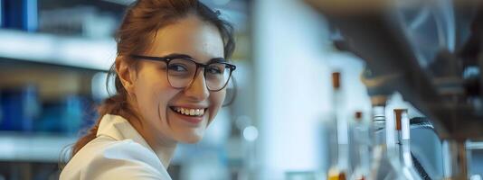 Cheerful Young Control Coordinator Celebrating Success at Work photo