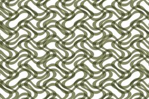 A green and white pattern with wavy lines vector