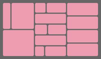A pink square pattern on a gray background vector