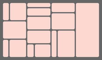 A pink square pattern on a gray background vector