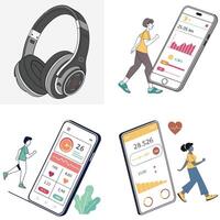 Smartphone Screen Protector Graphics vector