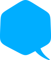 Text talk balloon. Speech bubble cloud for dialog. Geometric comic cloud box for message. Frame shape for comment. png