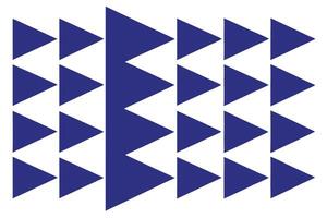 A Seamless pattern of teal and navy blue arrows, perfect for digital design. vector
