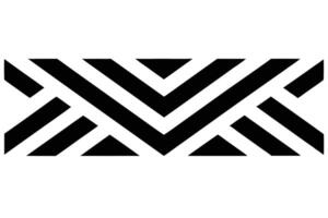 Abstract black and white chevron pattern background. vector
