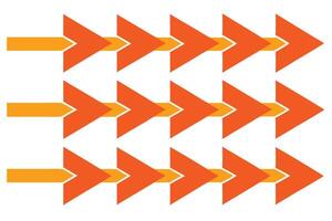 A Geometric Arrow Pattern Seamless Repeat for Design vector