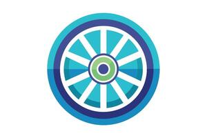 Wheel of Fortune graphic for a stock image. vector