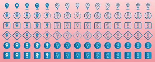 Illustration of map pin icon, symbolizing location marking. New location map icons. location marker. location pin. Maps and location line icon and fill icon. Location mark icons. Illustration. vector
