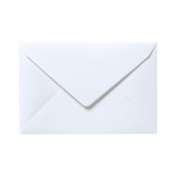 Plain White Envelope Isolated with No Background png