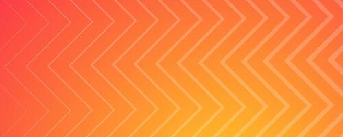 Modern orange gradient with lines. Header banner. Bright geometric abstract presentation backdrops. illustration vector