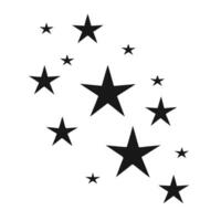 Assorted Star Shapes Collection vector