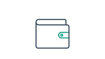 Finance animated icon. animated icon related to business. suitable for user interface, provide visual feedback and more. alpha channel video