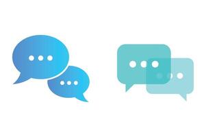 Chat Dialogue Icon for Customer Support, chat notification icon, messaging icon, chatbot icon, chat symbol vector