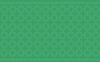 A green background with a pattern vector