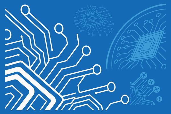 Board Background Hi Tech Digital Innovation