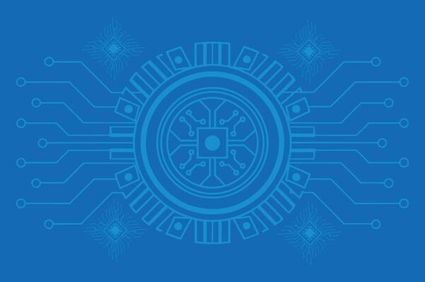 Circuit Board Background Hi Tech Innovation