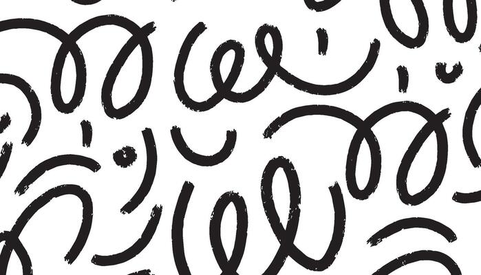 Hand drawn pencil lines and squiggles set. charcoal smears, striketrhoughs and swirls. Doodle style sketchy