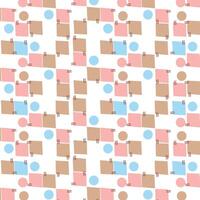 Geometric Shapes in Pastel Hues vector