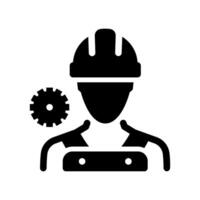 A simple icon that symbolizes repair work vector