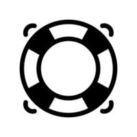 A simple icon that symbolizes lifeline vector