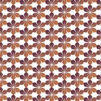 Trendy Brown Gradiant Geometric Flower Pattern Background vector