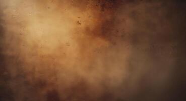A man is standing in front of a wall with smoke coming out of it photo