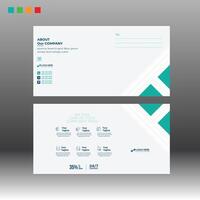 Postcard Design just for you vector