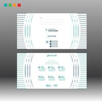 Postcard for print need vector
