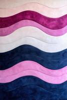 Abstract wavy background with colorful texture photo