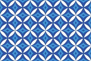 Seamless abstract blue color pattern. Background and backdrop. vector