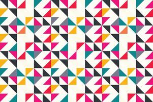 Abstract geometric colorful background, pattern design. Symmetric Geometric Icons Modernist Tessellation Design. vector