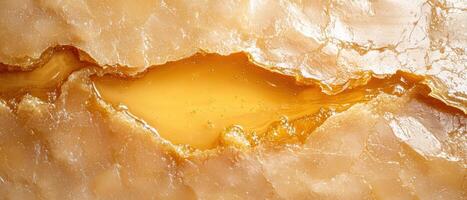 A pool of golden honey, a sweet and sticky treat photo