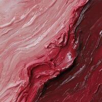 Abstract background of red and pink cosmetic texture photo