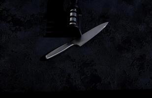 manual knife sharpener photo
